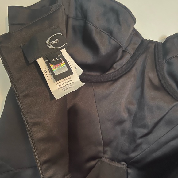 Cavalli bustier cocktail satin dress - Picture 6 of 6